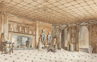 The Entrance Hall, East Sutton Place, Kent